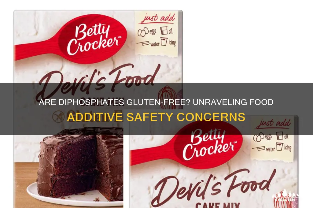 is diphosphates gluten free