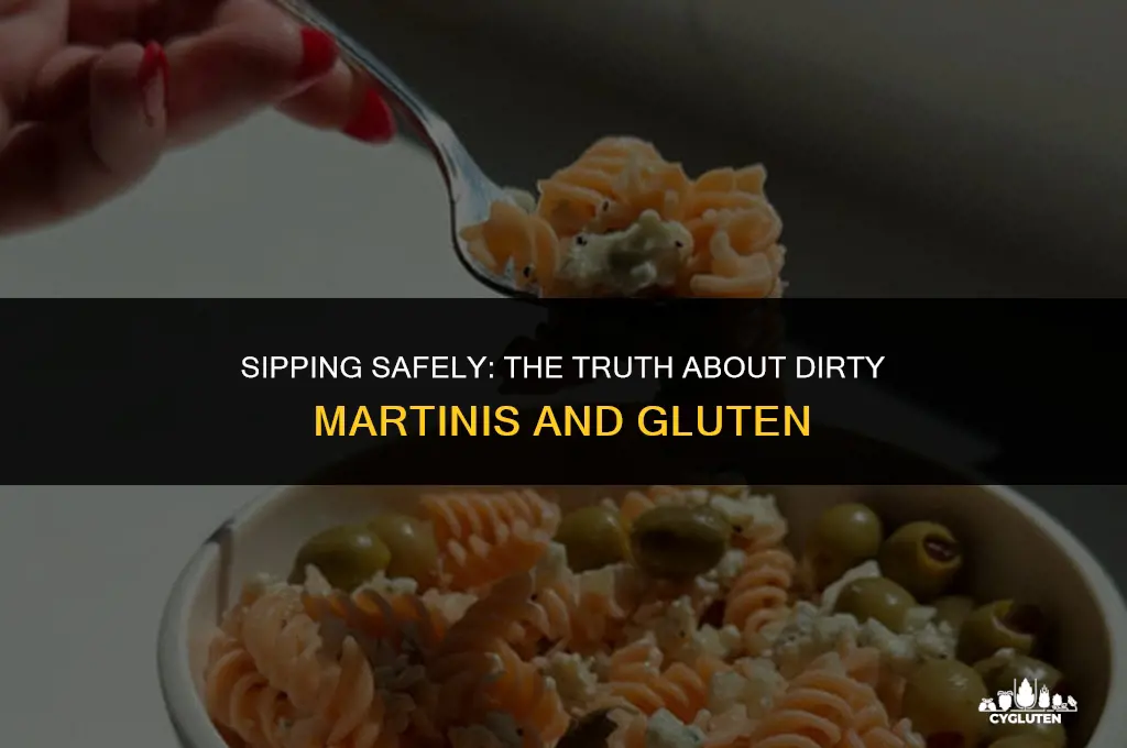 is dirty martini gluten free