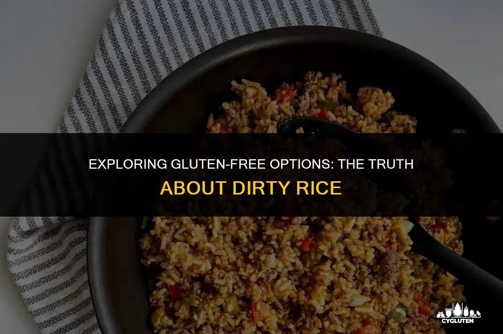 is dirty rice gluten free