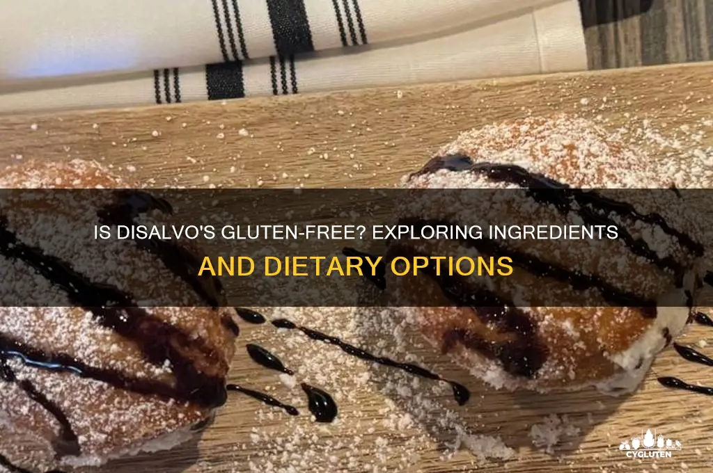 is disalvos gluten free