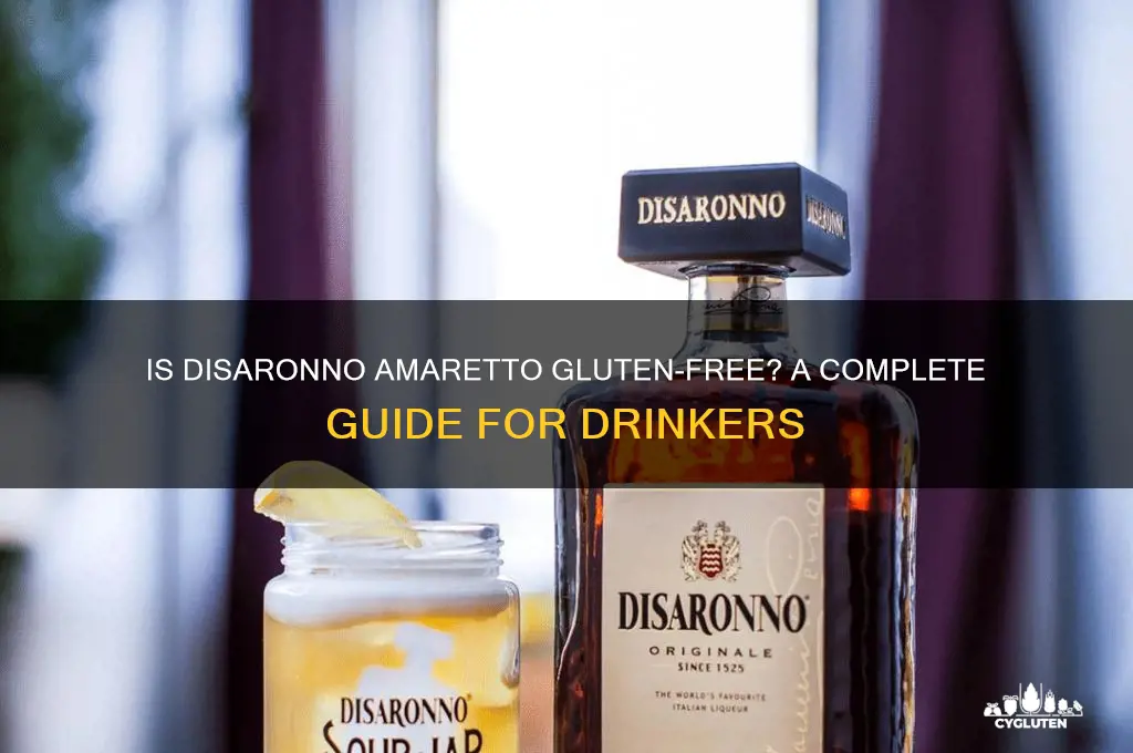 is disaronno amaretto gluten free