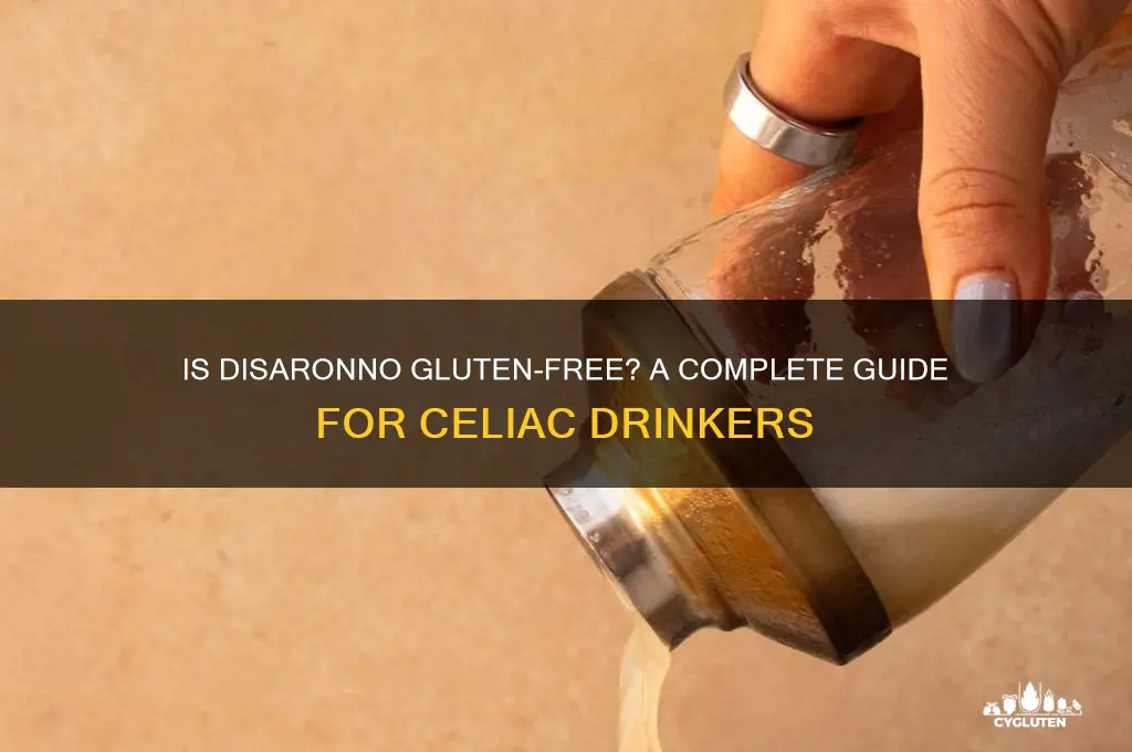 is disaronno gluten-free
