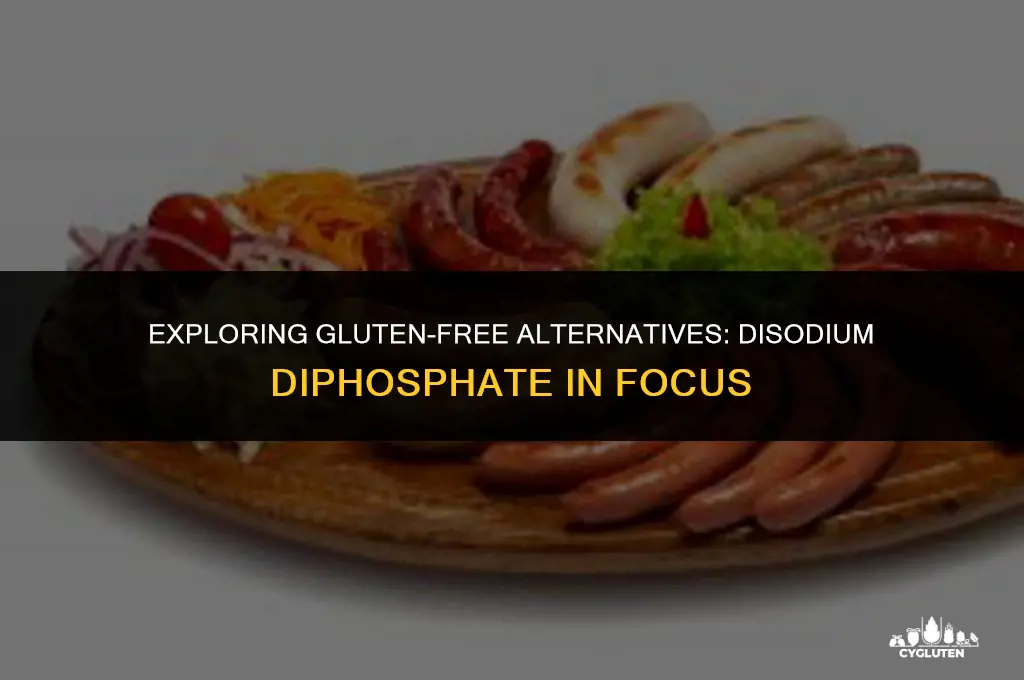 is disodium diphosphate gluten free