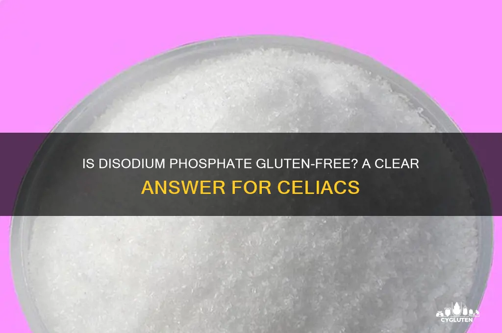 is disodium phosphate gluten free