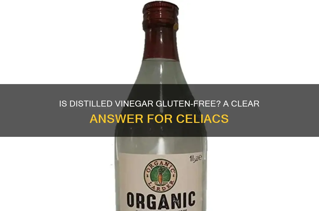 is distilled vinegar gluten free