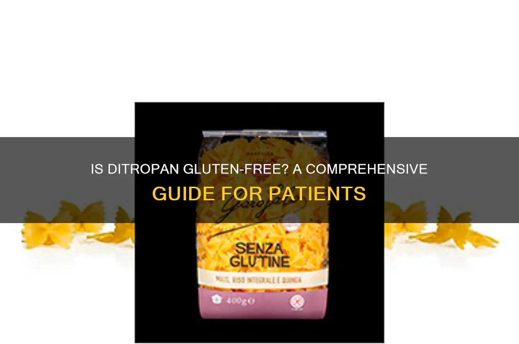 is ditropan gluten free