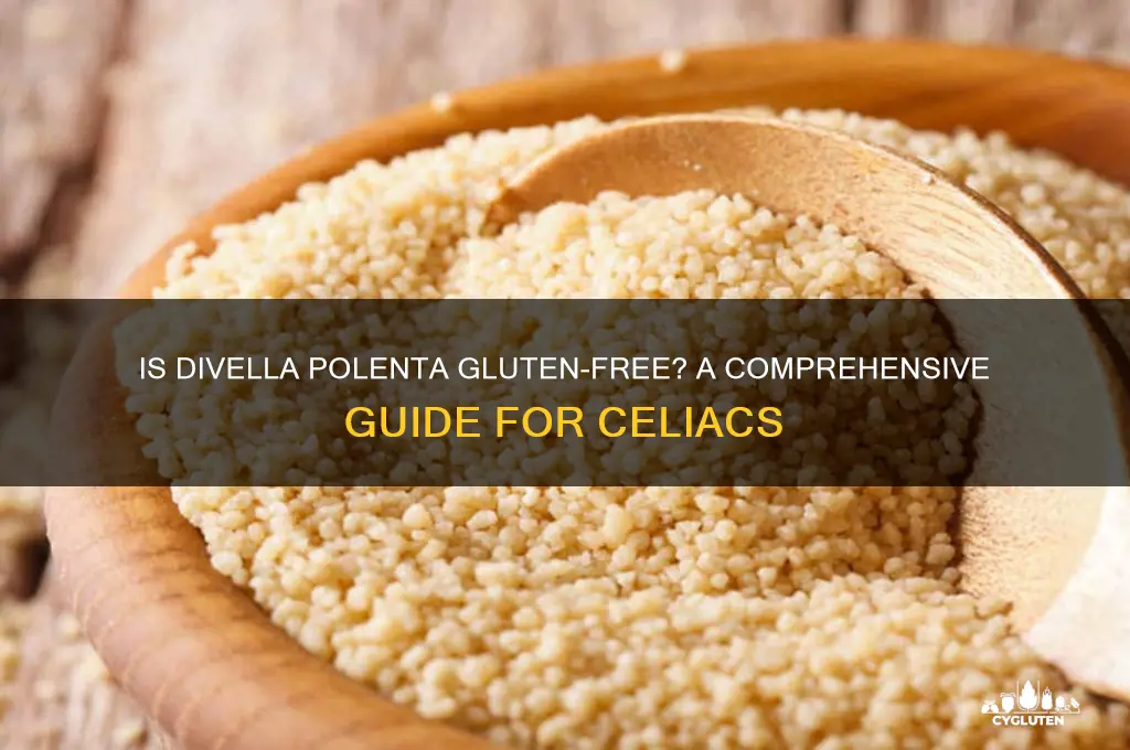 is divella polenta gluten free