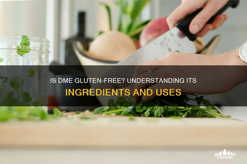 is dme gluten free
