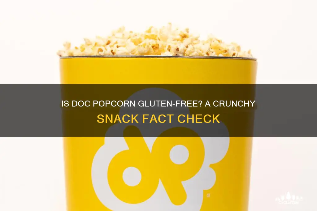is doc popcorn gluten free