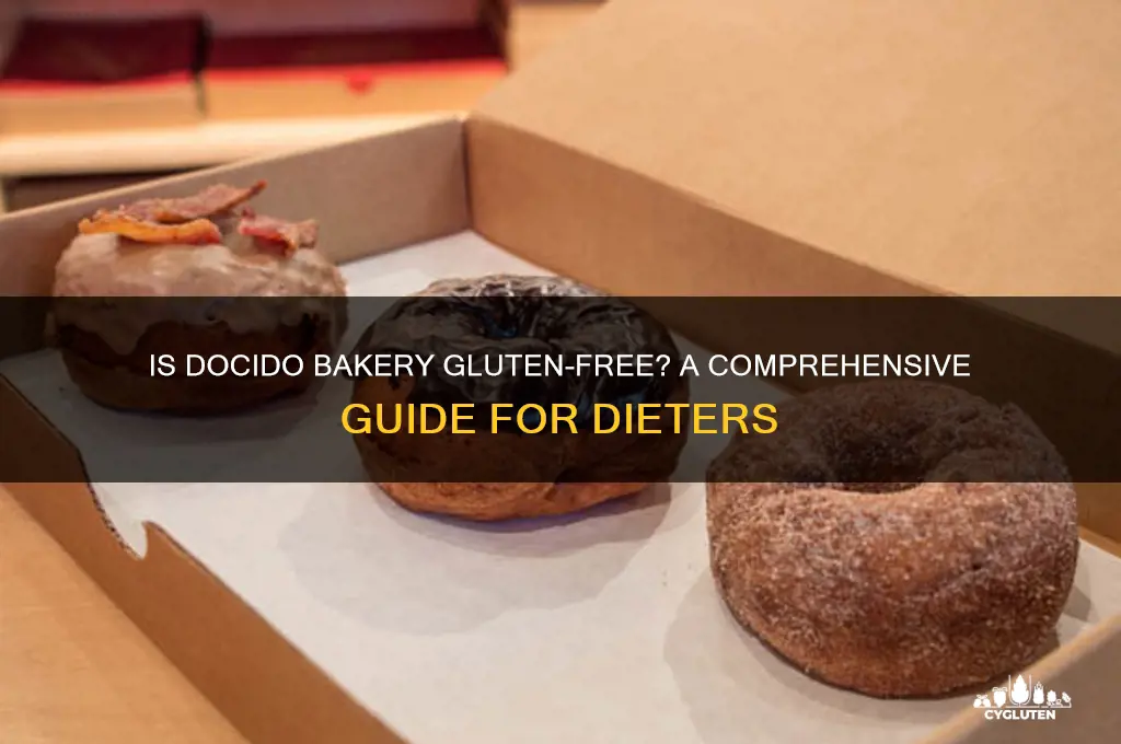 is docido bakery gluten free