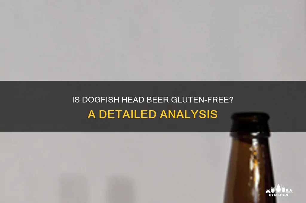 is dogfish brew gluten free