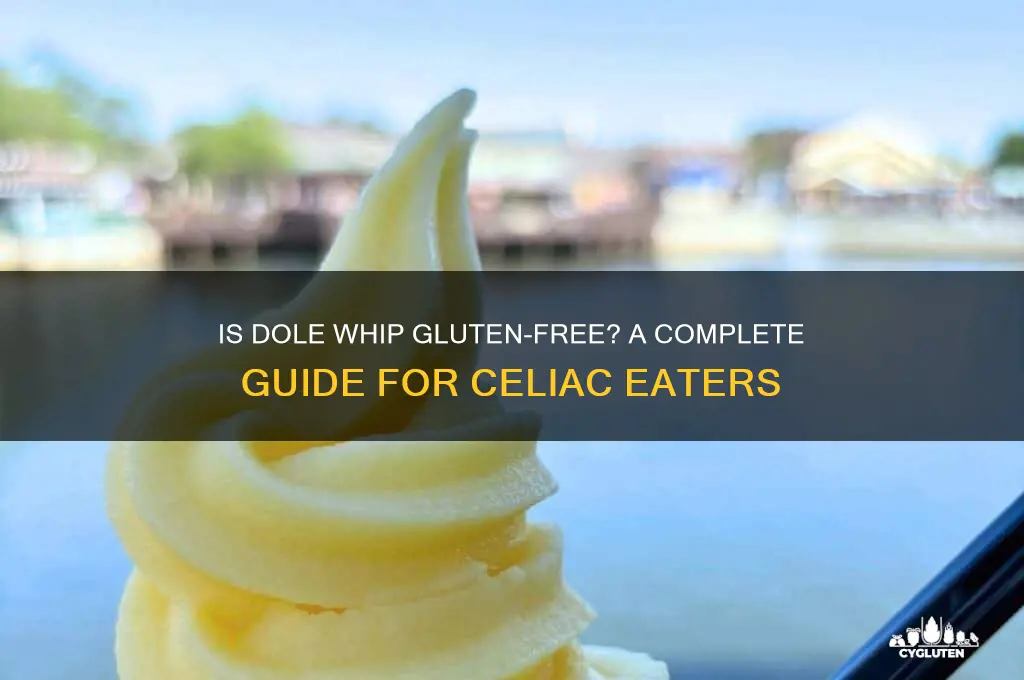 is dole whip gluten free