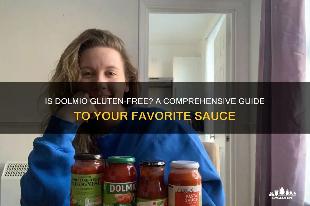 is dolmio gluten free