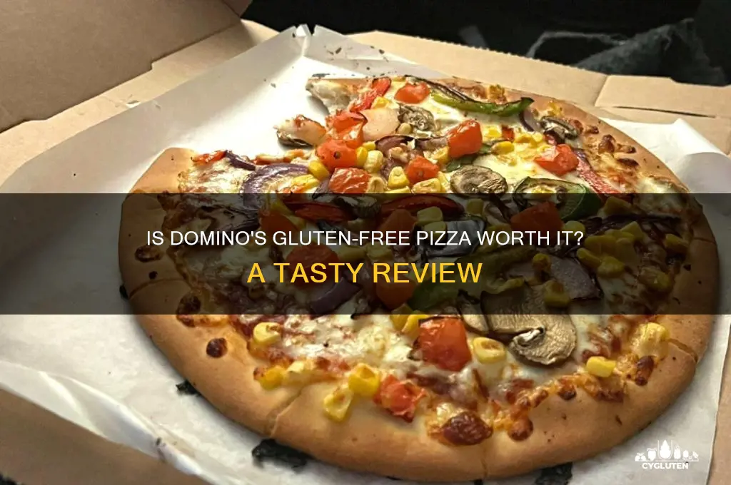 is dominoes gluten free good