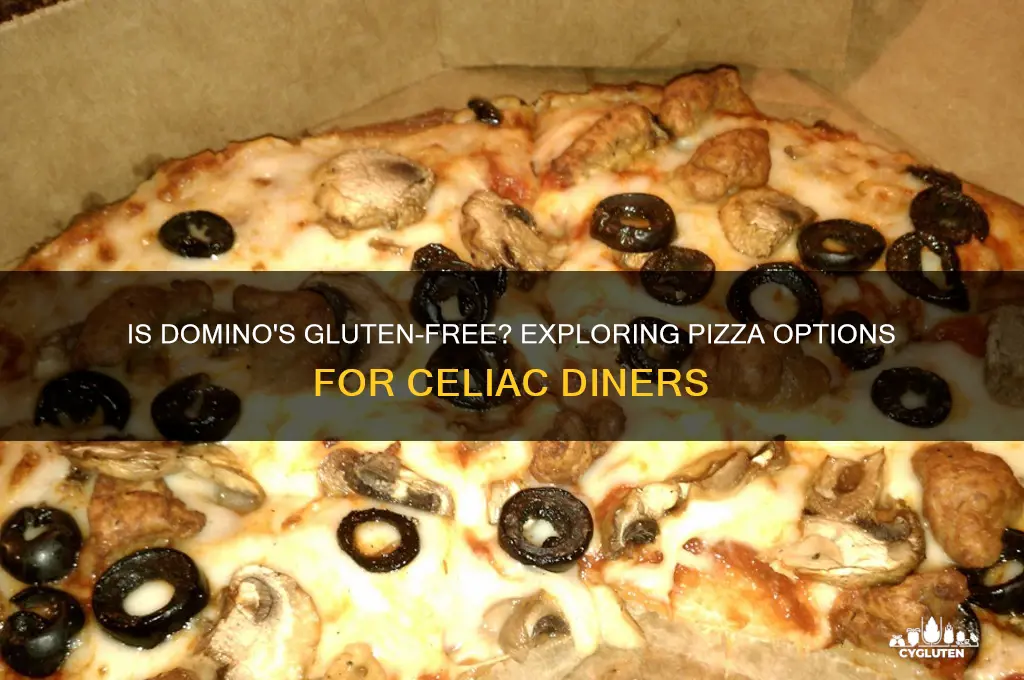 is dominoes gluten free