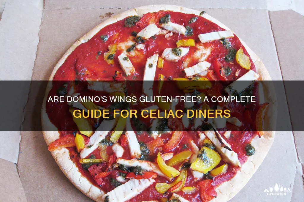 is dominos wings gluten free