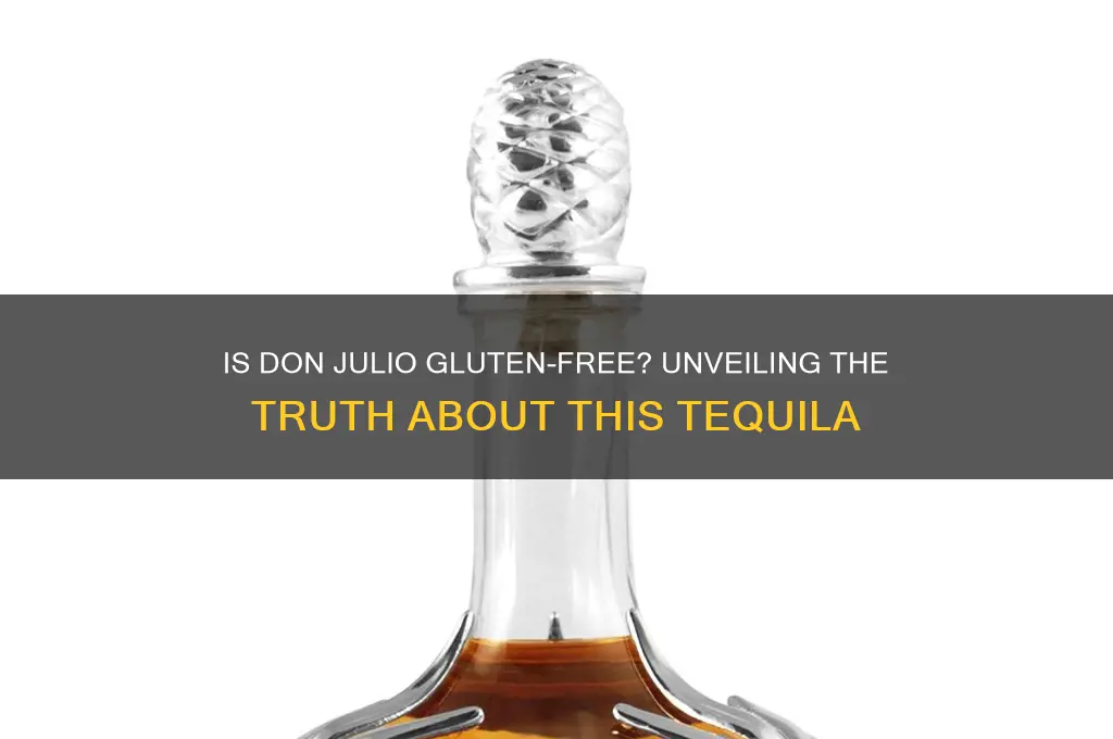 is don julio gluten free