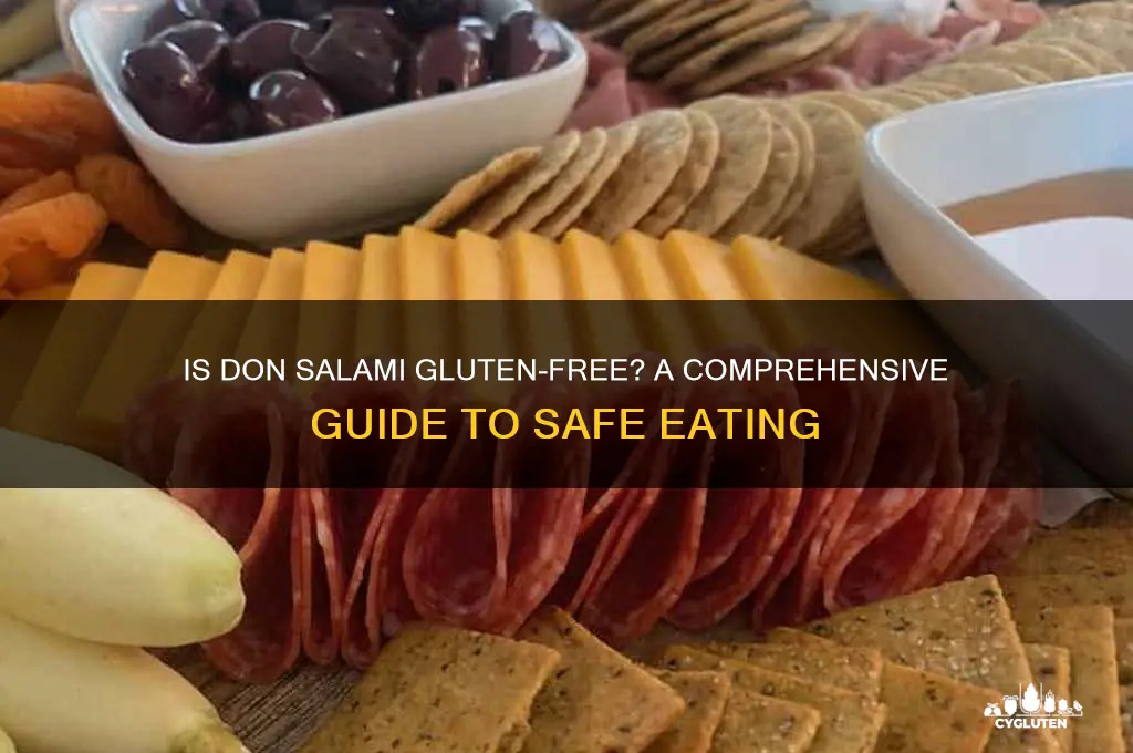 is don salami gluten free