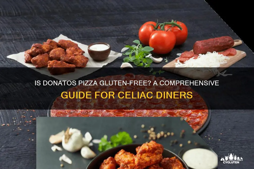 is donatos pizza gluten free