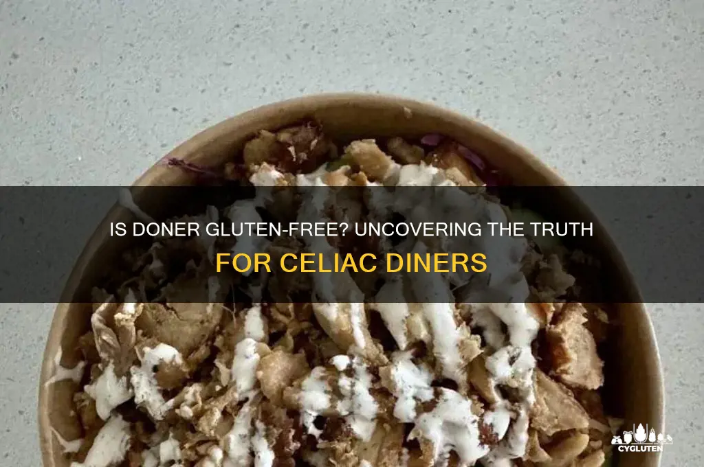 is doner gluten free