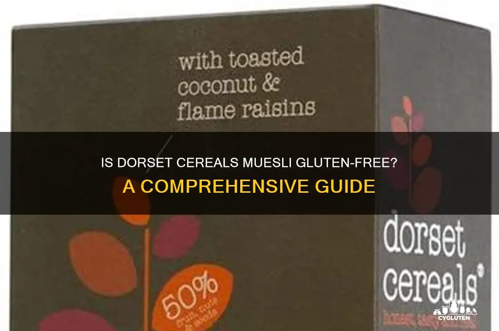 is dorset muesli gluten free