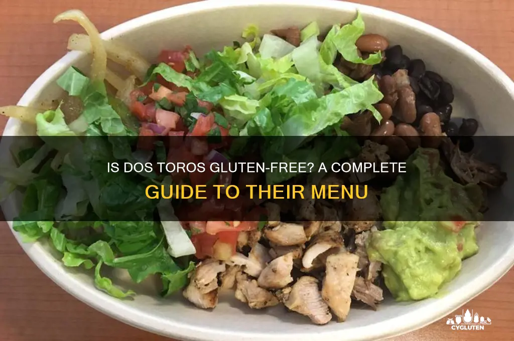 is dos toros gluten free