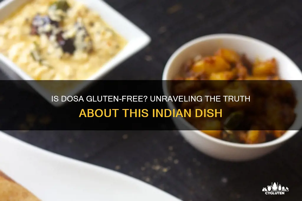 is dosa gluten-free