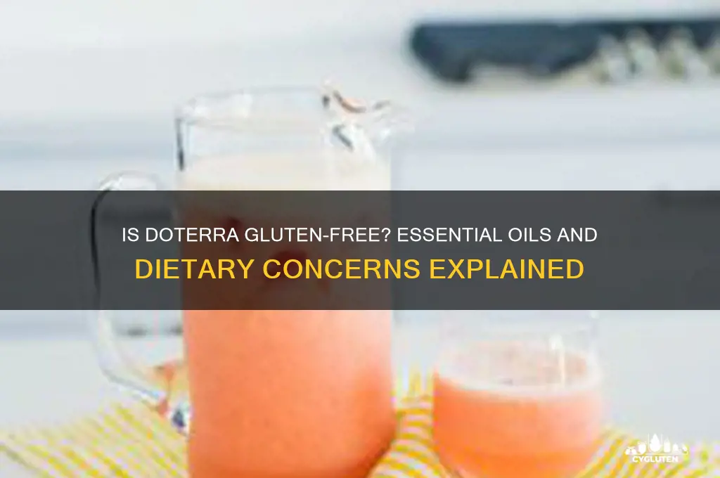 is doterra gluten free