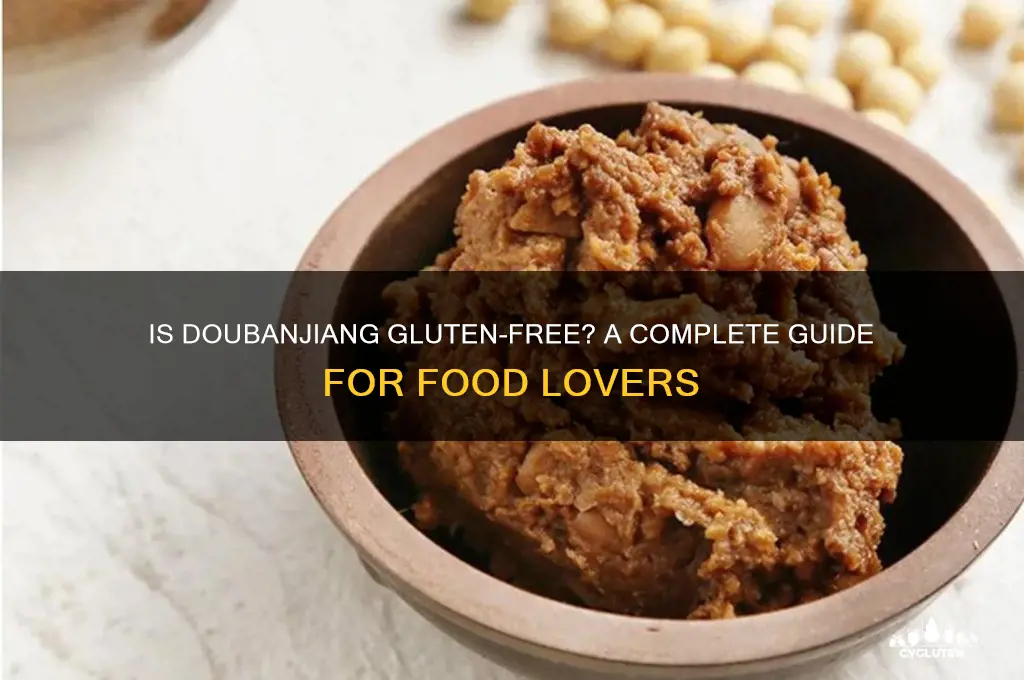 is doubanjiang gluten free