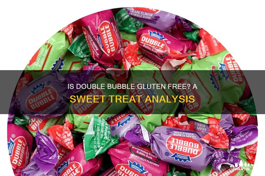 is double bubble gluten free