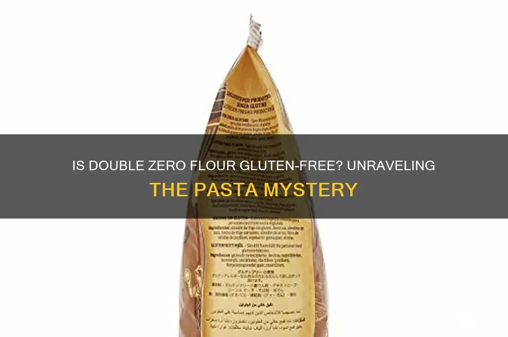 is double zero gluten free
