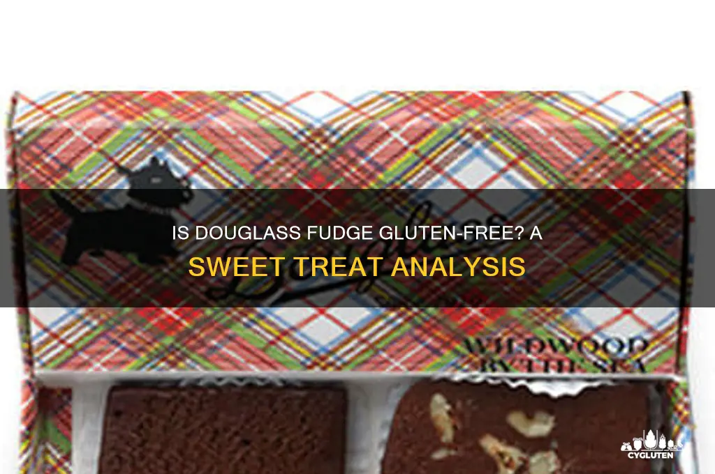 is douglass fudge gluten free