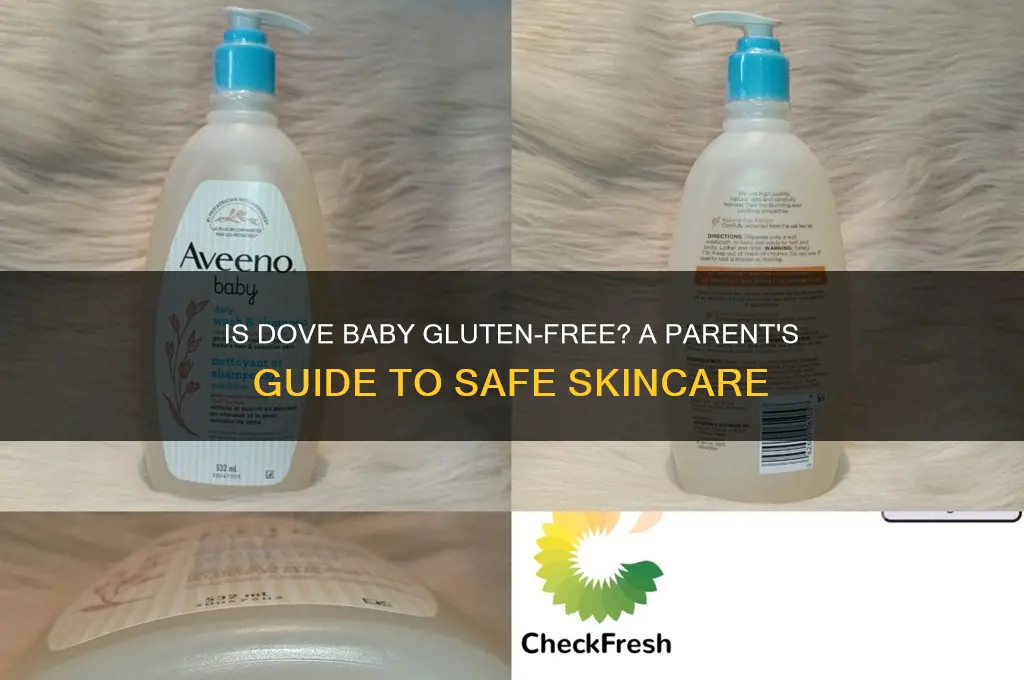 is dove baby gluten free