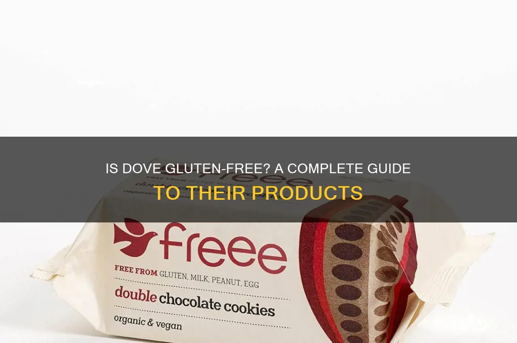 is dove gluten free