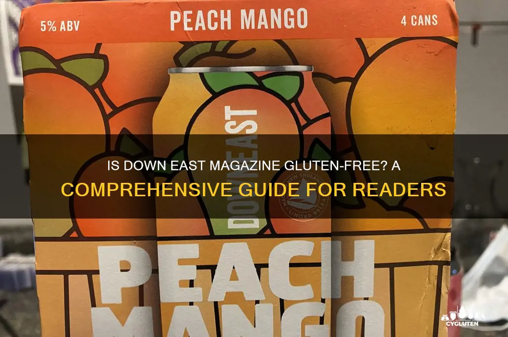 is down east gluten free