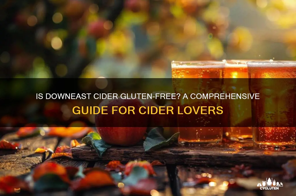 is downeast gluten free