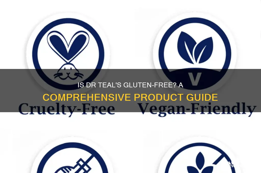 is dr teals gluten free
