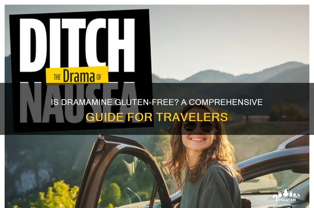 is dramamine gluten-free