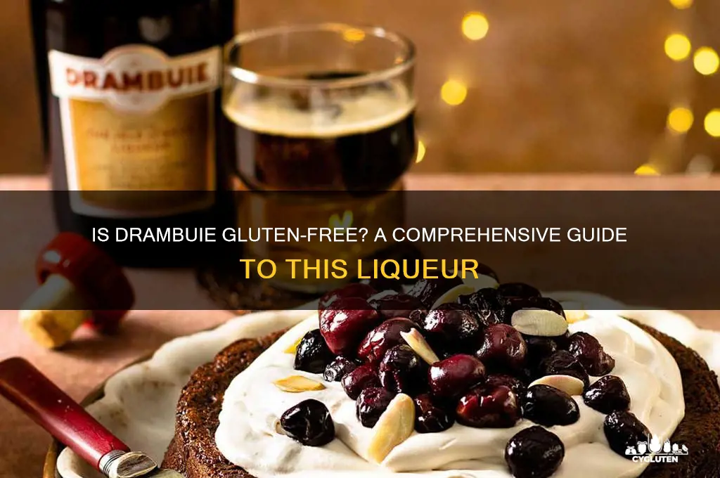 is drambuie gluten free