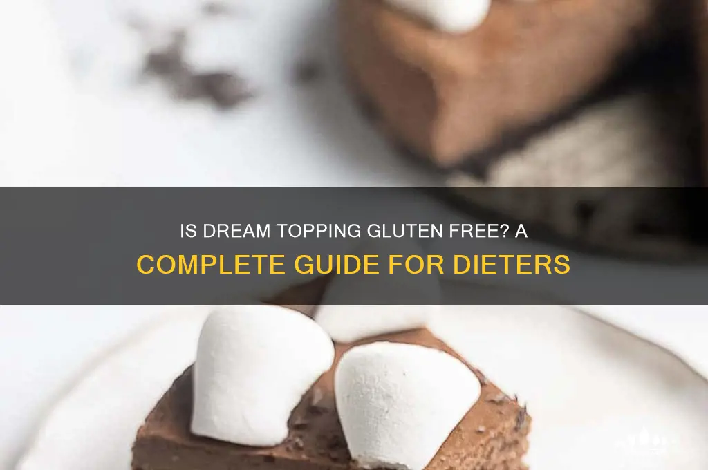 is dream topping gluten free