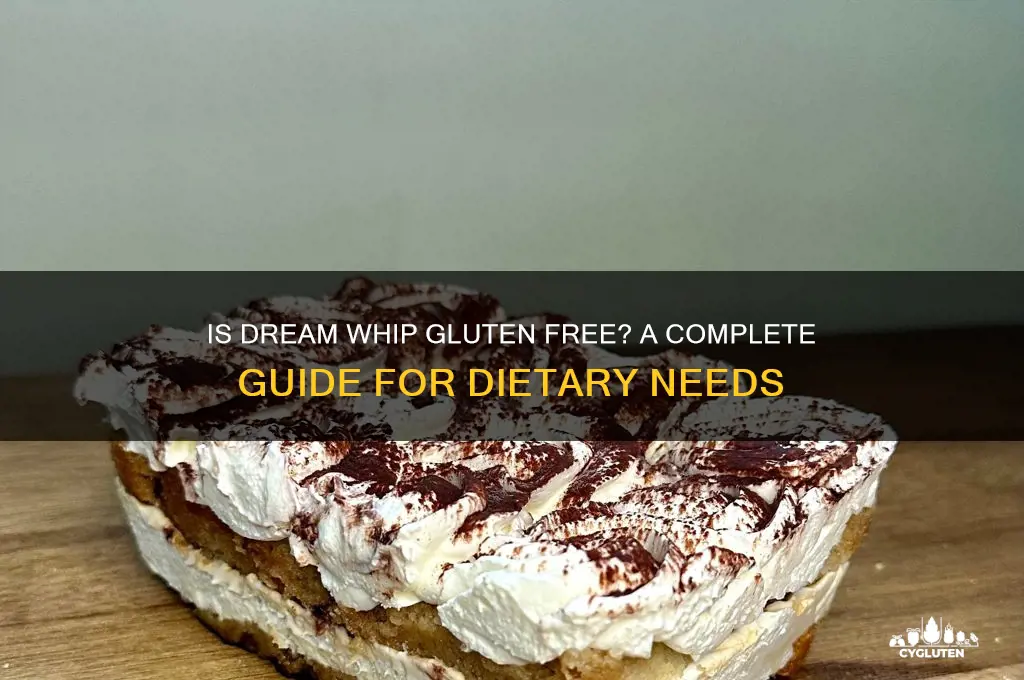 is dream whip gluten free
