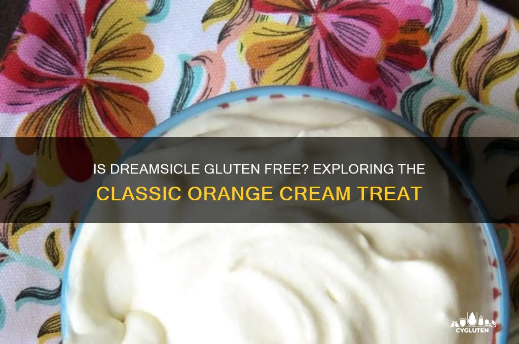 is dreamsicle gluten free