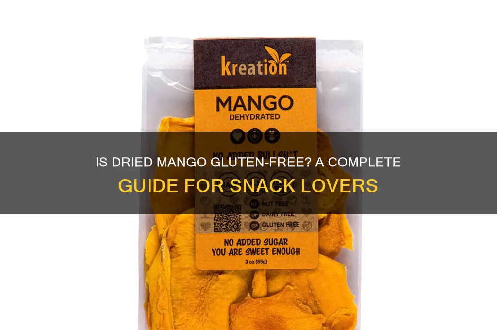 is dried mango gluten free