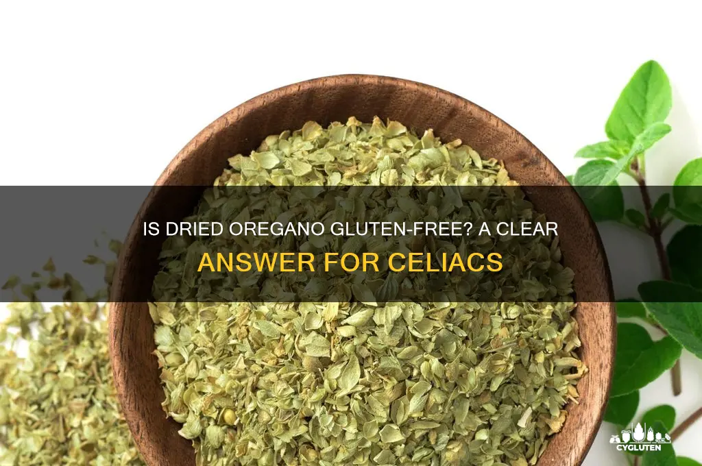is dried oregano gluten free