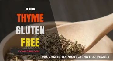 Is Dried Thyme Gluten-Free? A Comprehensive Guide for Celiacs