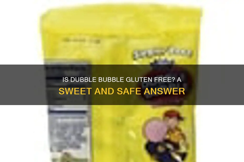 is dubble bubble gluten free