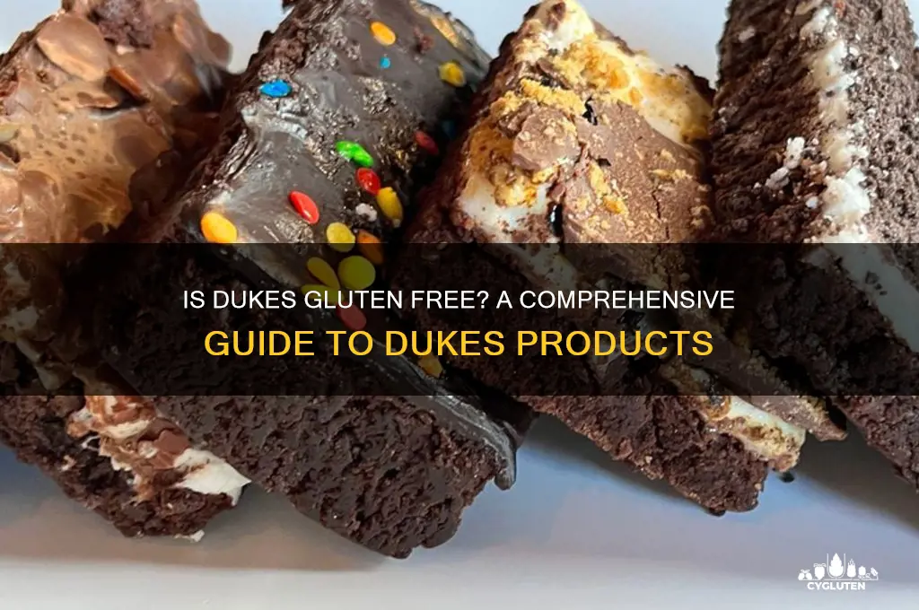 is dukes gluten free