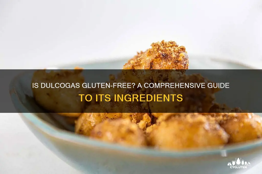 is dulcogas gluten free
