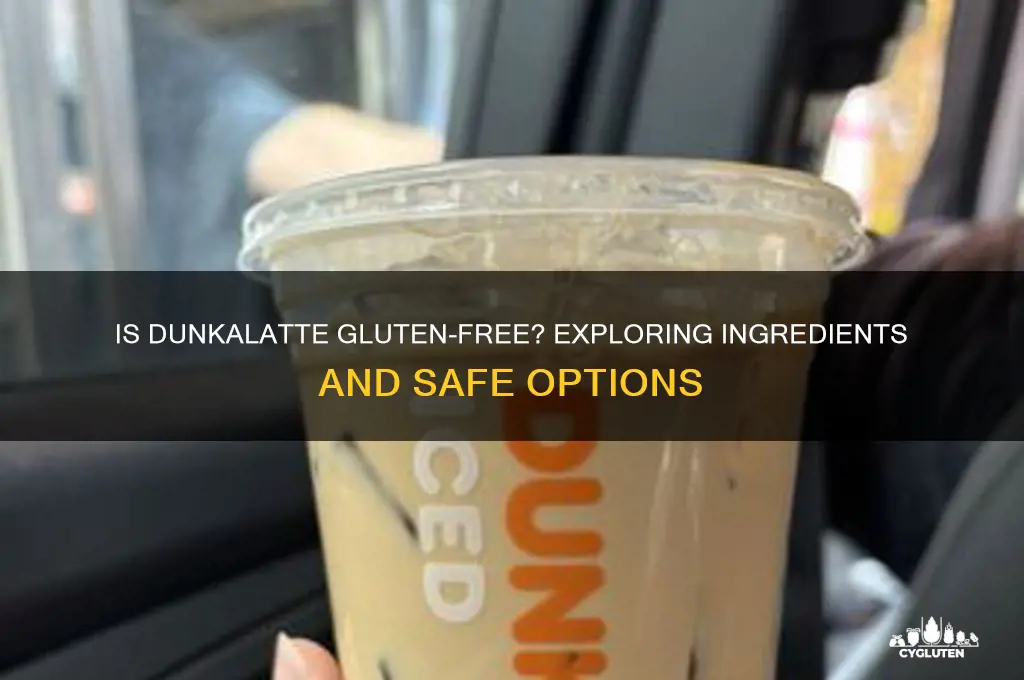 is dunkalatte gluten free