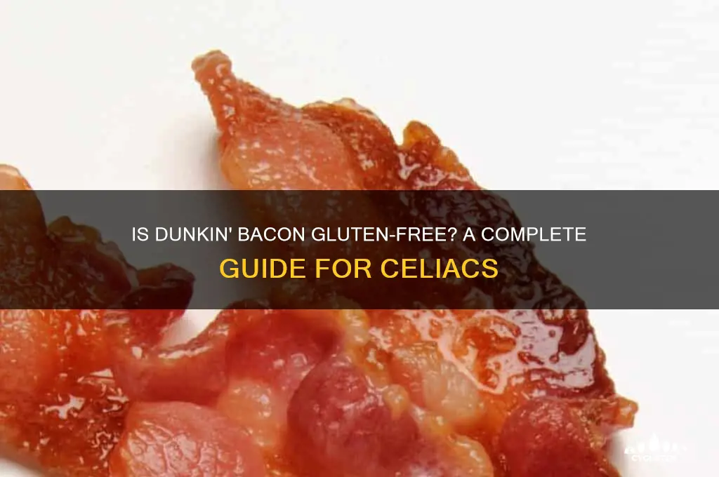 is dunkin bacon gluten free